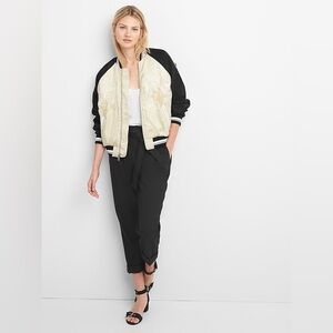 Limited Edition Embroidered Jacquard Bomber Jacket from Gap